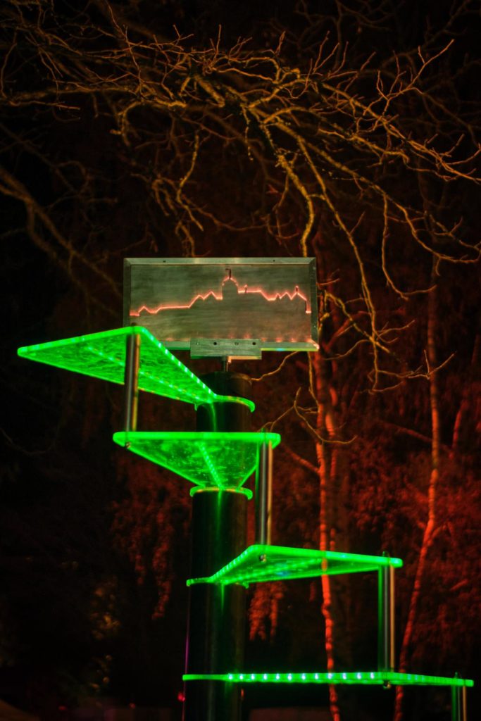 DEIN Lichtprojekt 2022: Geh deinen Weg vom bfz Coburg, Foto: Falk Bätz