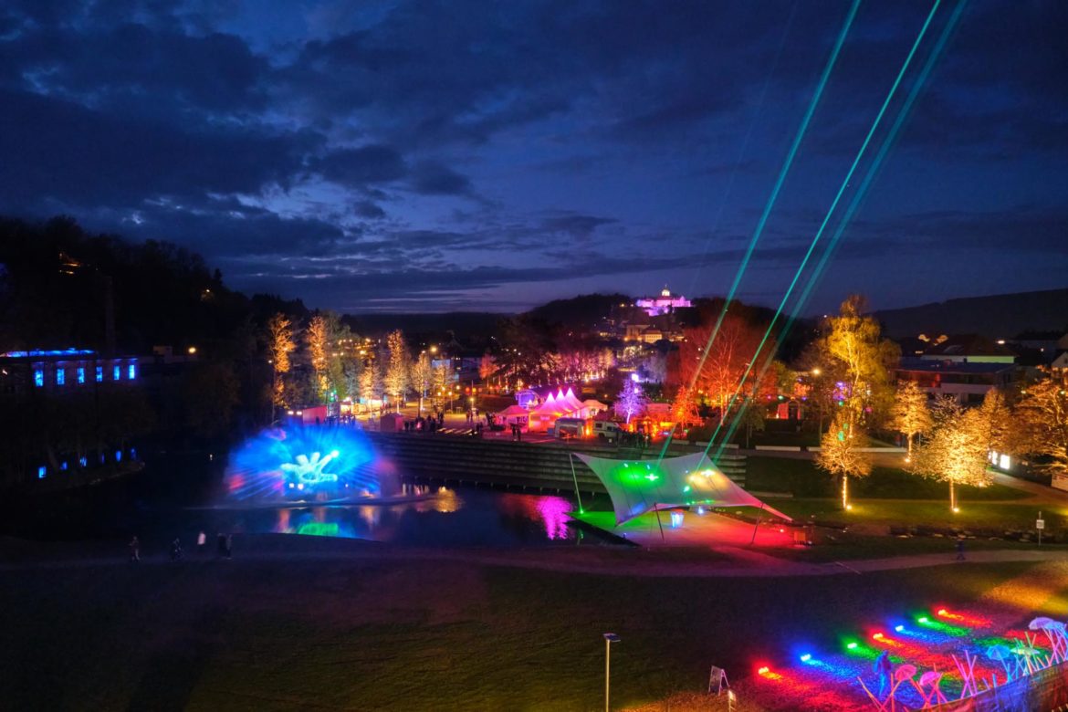 KRONACHER PARKLEUCHTEN 2022, Foto: Falk Bätz